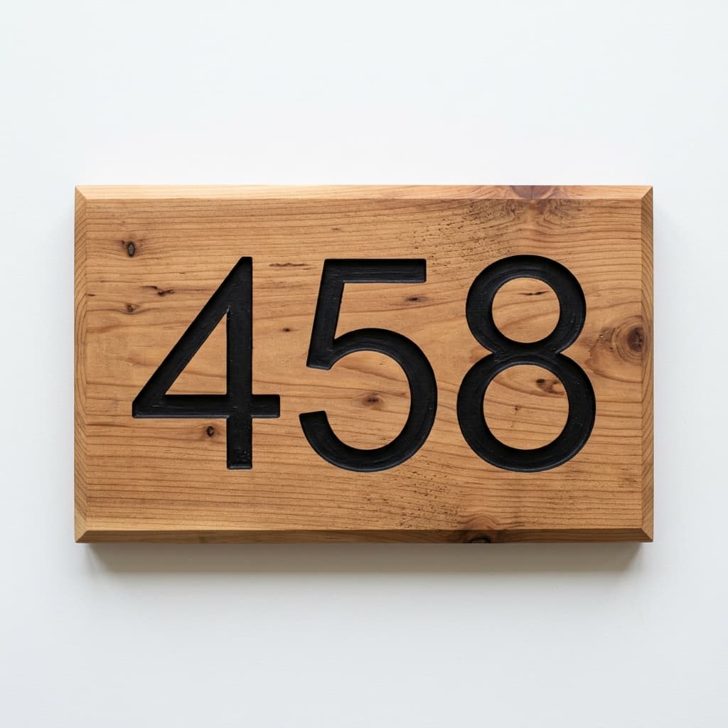 The Essential Address Plaque