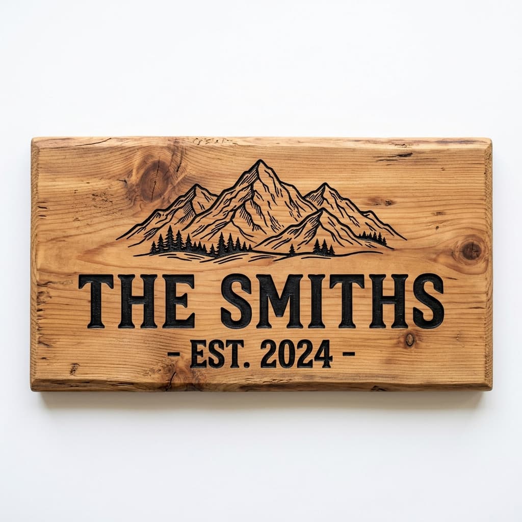 The Signature Family Sign